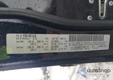 2019 Jeep Compass Altitude 4X4 из США, поврежденный, VIN 3C4NJDBB6KT723866